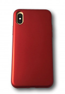 Matný Gumový Kry Pro Apple iPhone X / Xs | Červená