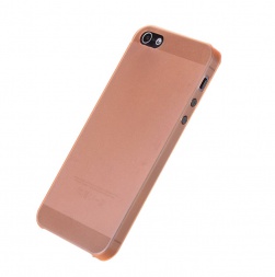 Ultra Tenký Plastový Kryt pro Apple iPhone 5 / 5S / SE (tl. 0,3mm) - Matný | Oranžová