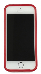 Gumový Rámeček / Bumper Pro Apple iPhone 5 / 5S / SE | Červená