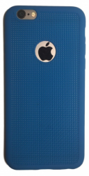 Barevný Gumový Prodyšný Obal Pro Apple iPhone 6 / 6S | Modrá