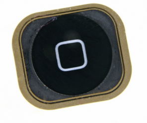 Tlačítko Home Button Bez Flexu Pro Apple iPhone 5 | Černá