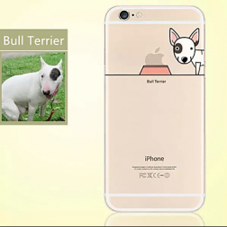 Gumový Kryt s Motivem Psů Pro Apple iPhone 6S Plus / 6S Plus | Bull Terrier