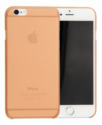 Ultra Tenký Plastový Kryt pro Apple iPhone 6 / 6S (tl. 0,3mm) - Matný | Oranžová