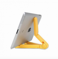 Univerzální Stojan s Nastavitelným Držákem pro Apple iPad | Žlutá