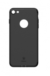 Baseus Simple Series Clear TPU obal Pro Apple iPhone 7 / 8 | Černá
