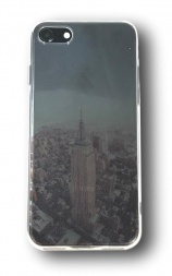 Gumový Obal Empire State building Pro Apple iPhone 7 / 8