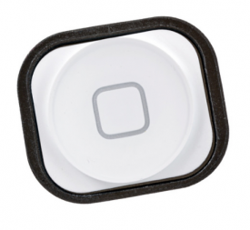 Tlačítko Home Button Bez Flexu Pro Apple iPhone 5 | Bílá