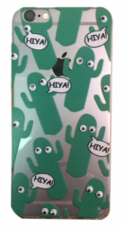 Gumový Funny Obal pro Apple iPhone 6 / 6S | Kaktus