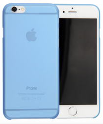 Ultra Tenký Plastový Kryt pro Apple iPhone 6 / 6S (tl. 0,3mm) - Matný | Modrá