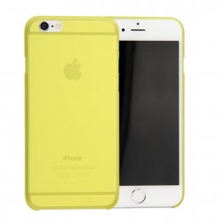 Ultra Tenký Plastový Kryt pro Apple iPhone 6 Plus/ 6S Plus (tl. 0,3mm) - Matný | Žlutá