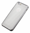 Gumový Kryt s Třpytivým Povrchem Pro Apple iPhone 6 Plus / 6S Plus | Stříbrná