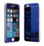 Ochranné Nalepovací Tvrzené Sklo na Přední stranu tl. 0,4mm Pro Apple iPhone 5 / 5C / 5S / SE | Modrá