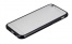Plasto - Gumový Kryt Pro Apple iPhone 6 / 6S - Matný s Barevným Rámečkem | Černá