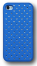 Plastový Kry s Kamínkami Pro Apple iPhone 4/4S | Modrá