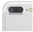 Metal Lens Protection Ring Pro Apple iPhone 7 Plus / 8 Plus | Stříbrná